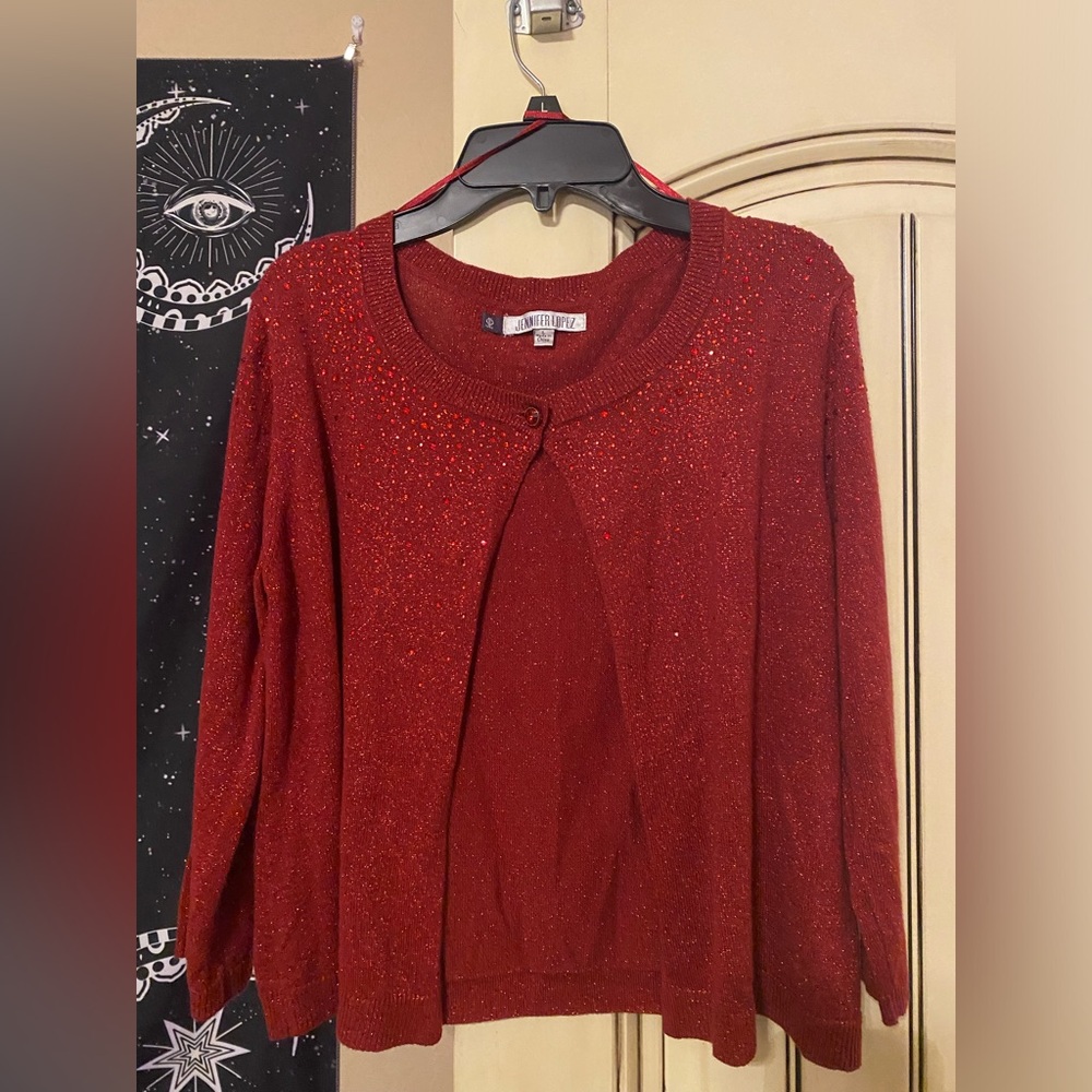 Jennifer Lopez Cardigan Size Large
